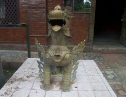 Guard of Bhutan Devi Temple