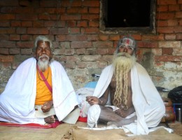 Sadhus at Budhanilkantha Temple