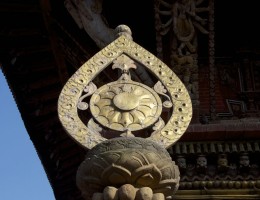 Chakra at Changu Narayan Temple 