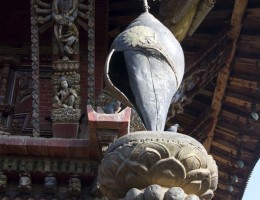 Sankha at Changu Narayan Temple 