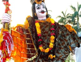 Shiva with mustache 