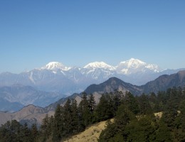 Mountain Seen from Khaptad