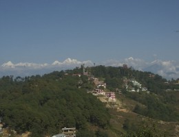 Mountain seen from Nagarkot