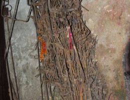 Trishul at Pindeshowor Temple