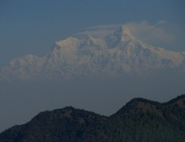 Mountain seen  from Daman 