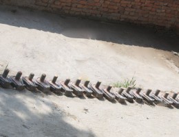 Shiva Linga at the temple 