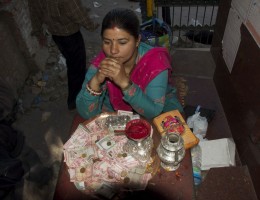Priest at Sorahate Ganesh