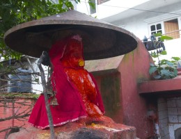 Hanuman at Ananda Bhairab Temple area
