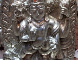 Kumar inside Akash Bhairab