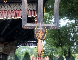 Trishul at Batuk Bhairab Temple