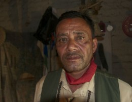 Priest at batuk Bhairab Temple