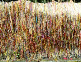 Holy Thread at Buda Subba Temple