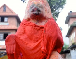 Hanuman Jee at Budhanilkantha Temple