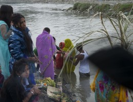 Chhat 2014 at Bagamati - Kupondole