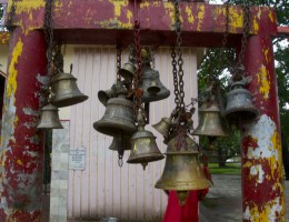 Bells at Gadi Mai Temple