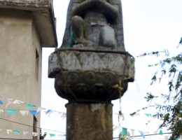 Garuda at Ichangu Narayan Temple