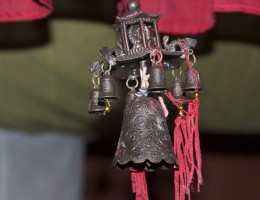 Bells at Panchakanya Mai Temple 