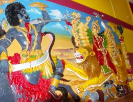 Painting at Kali Temple Biratnagar