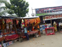 Offerings at sale at Kankalini Mai Temple