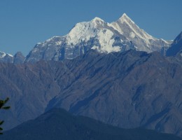 AApi mountain from Khaptad 