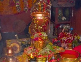 Shiva Linga at Manakamana Temple area