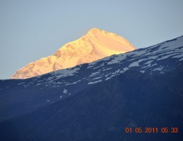 Mountain seen from Jomsom