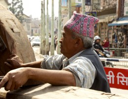 Making chariot of Seto machendranath 