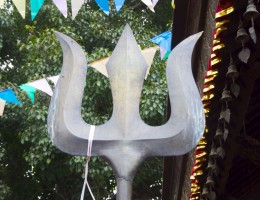 Trishul at Tudal Devi 