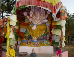 Ganesh at Urgratara Temple 