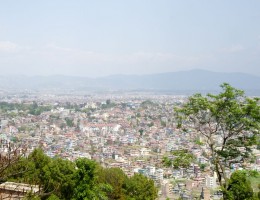 Kathmandu and Lalitpur from that area