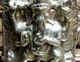 Ganesh inside Akash Bhairab