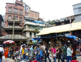 Ason Bazar and Annapurna Temple