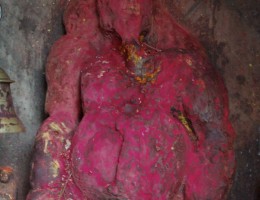 Ganesh at Bagalamukhi temple area 