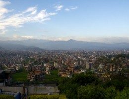 Kathmandu from Bagh Bhairab Temple Area