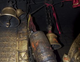 Bells inside Batuk Bhairab Temple 