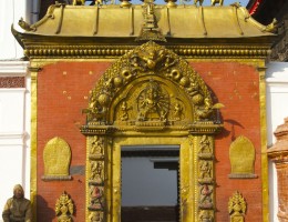 Golden gate at Durbar Square