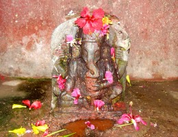 Ganesh at Bindyabashini Temple 