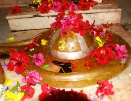 Shiva Linga at Bindyabashini Temple