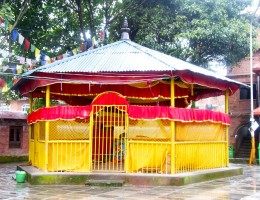 Budhanilkantha Temple area