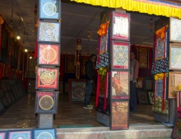Thanka Selling at Changu Narayan Temple