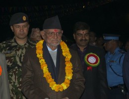 Prime Minister at Chhat 2014 at Bagamati - Kupondole