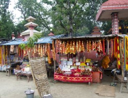 Offerings at the area of Gadi Mai Bara 
