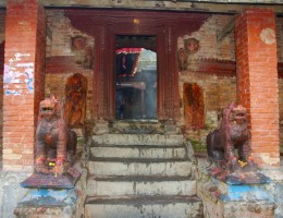 Gate of Fulchoki Mai Temple 