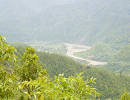 Trishuli River seen from the way of Ichhakamana Devi, Chitwan