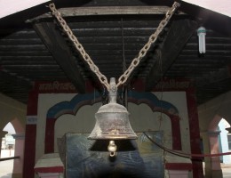 Bell at the temple