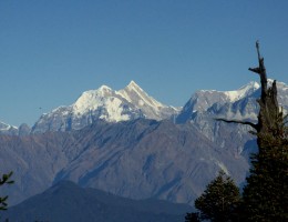 Aapi mountain seen from Khaptad