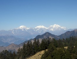 Mountain Seen from Khaptad