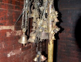 Bells inside Maitidevi Temple