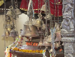 Bells at Manamaiju Balaju Temple 