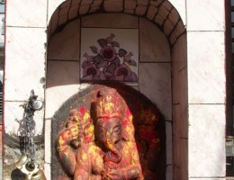 Ganesh at Neel Saraswati Temple